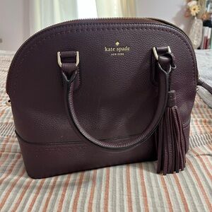 Kate Spade Deep Plum Satchel